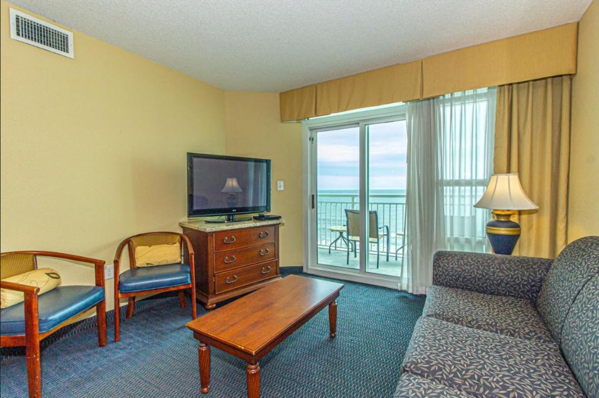 Oceanfront 2 Bedroom Suite With Incredible Views! Carolinian 630 默特尔比奇 外观 照片